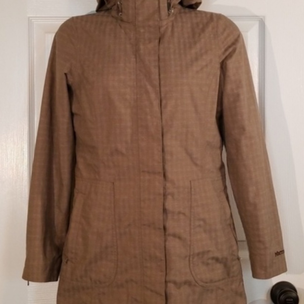 Marmot Womens Membrain Raincoat, sz sm-med